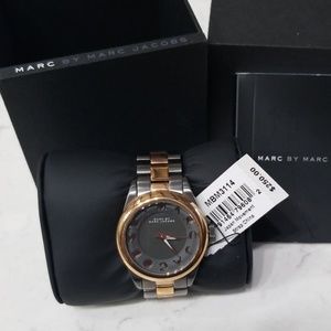 Marc by Marc Jacobs Grey and Gold Watch